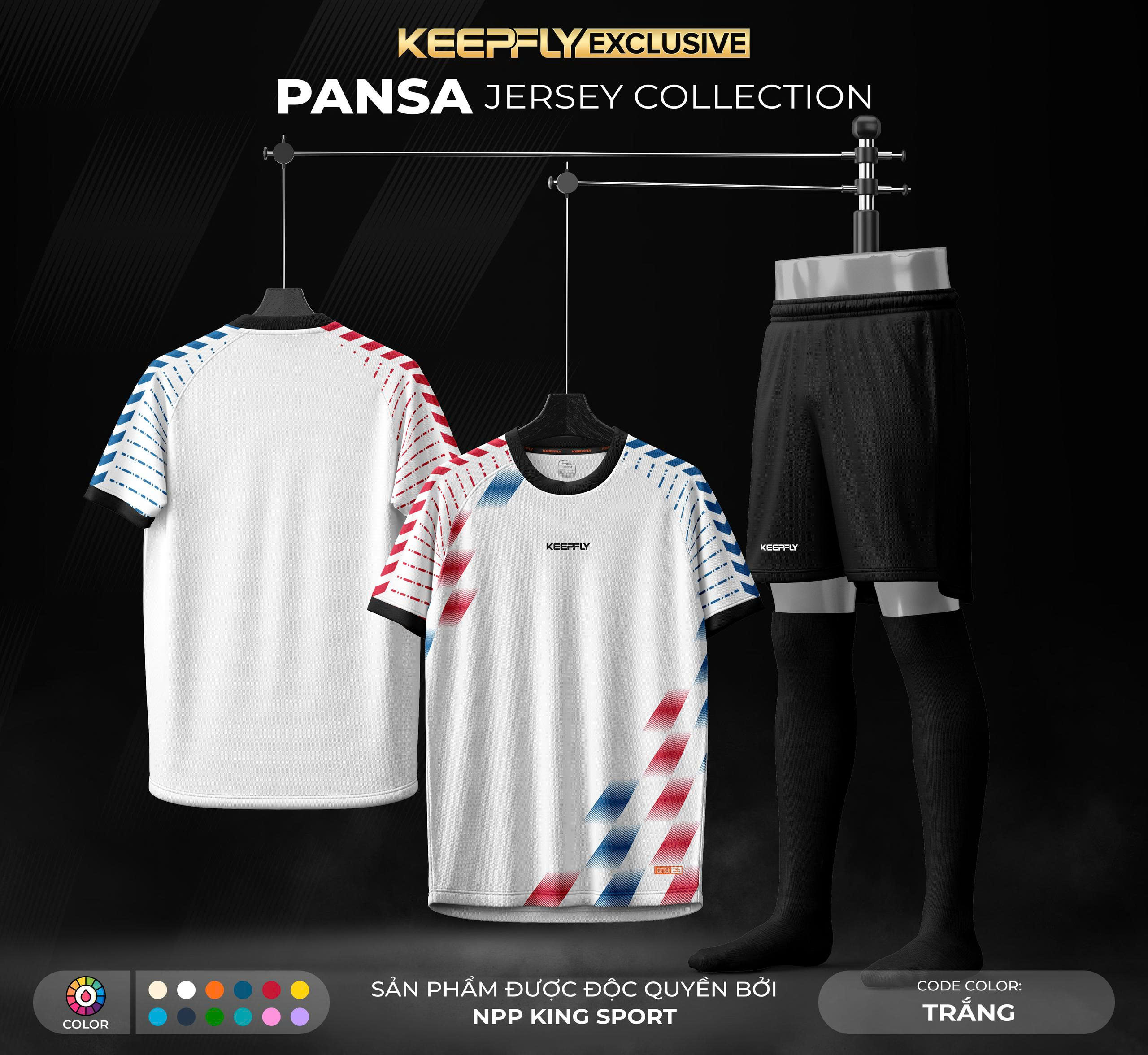BỘ BÓNG ĐÁ KEEPFLY PANSA