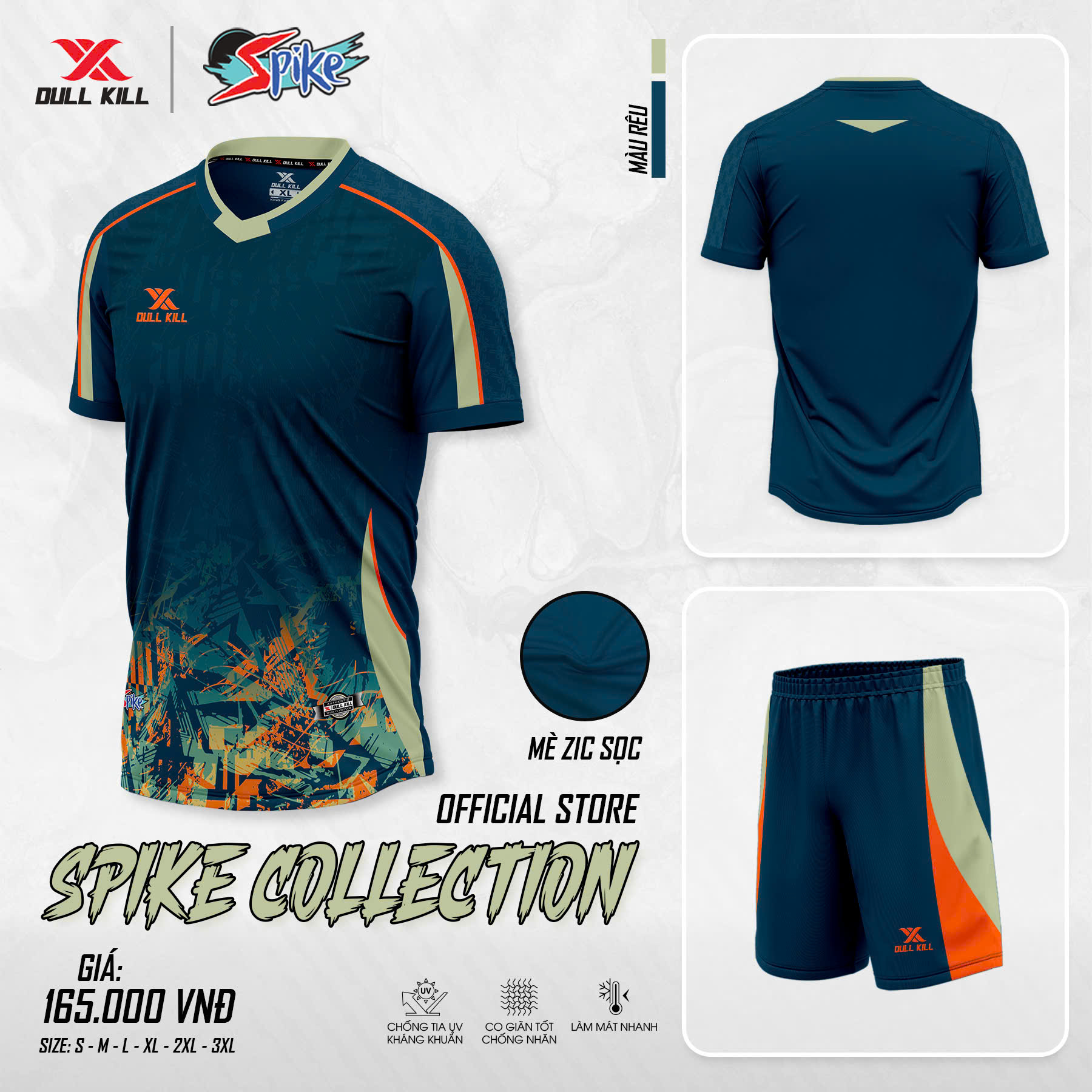 BỘ BÓNG ĐÁ DULLKILL SPIKE