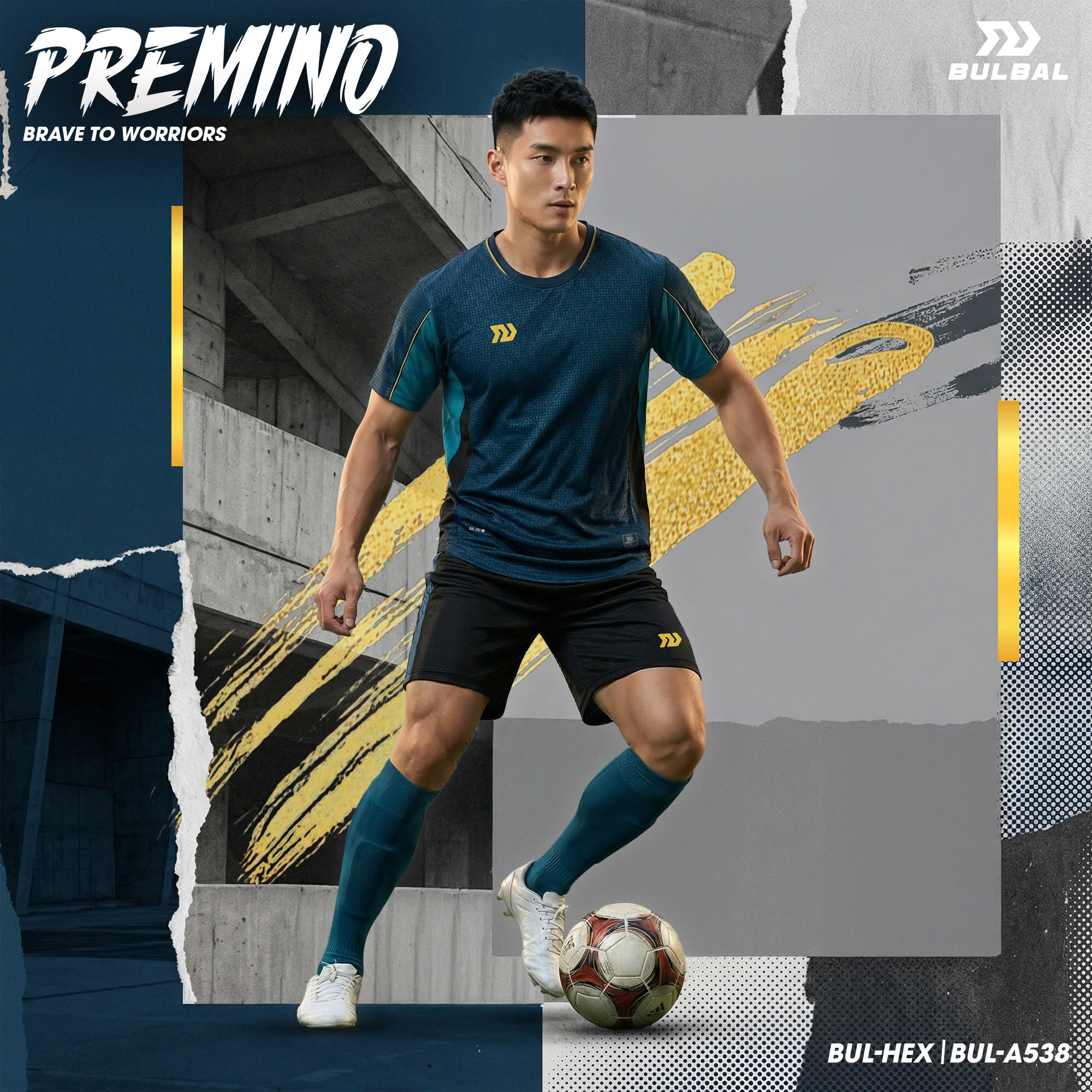 BỘ BÓNG ĐÁ CHÍNH HÃNG BULBAL PREMINO