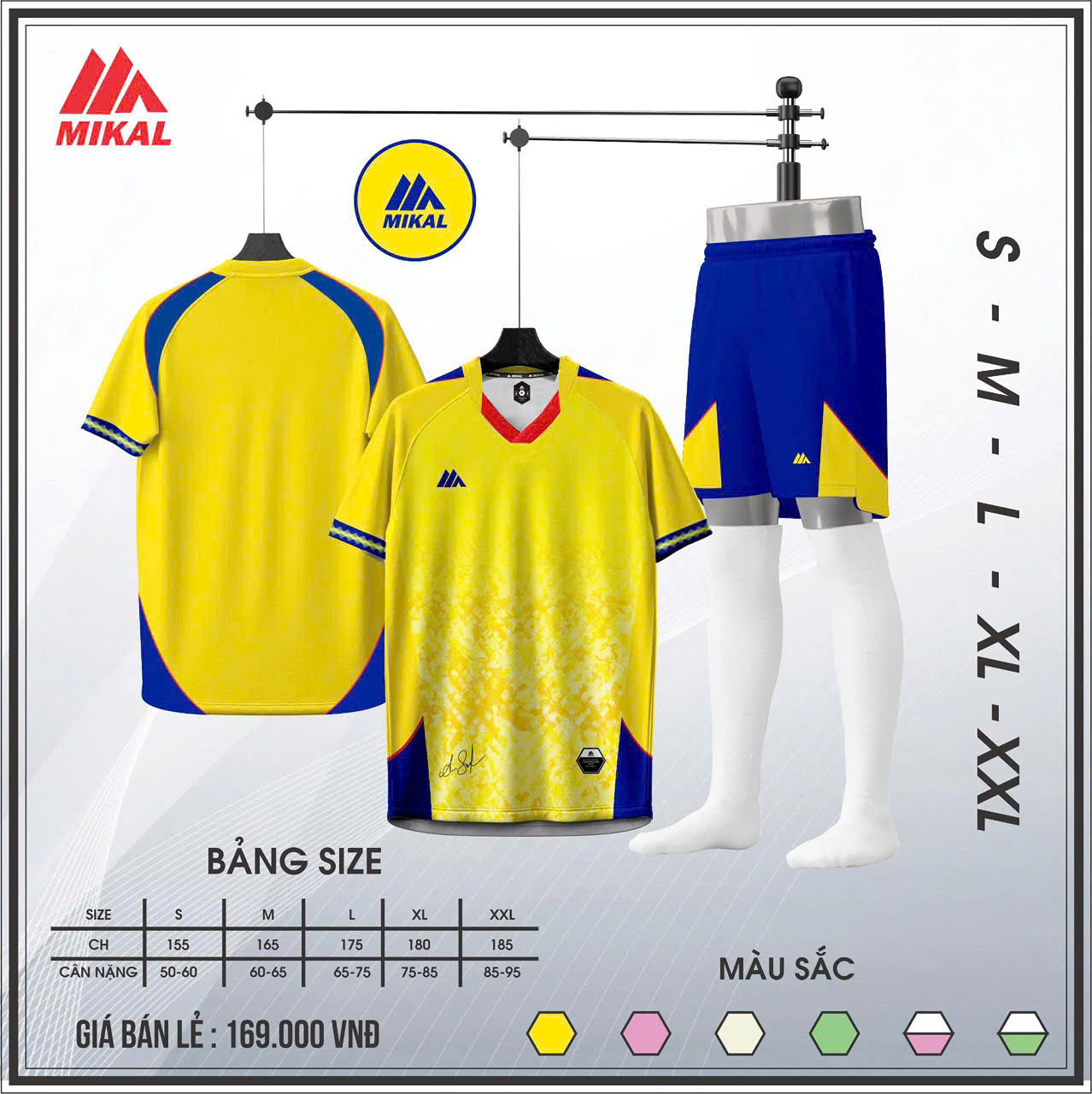 BỘ BÓNG ĐÁ CHÍNH HÃNG MIKAL MORED K6