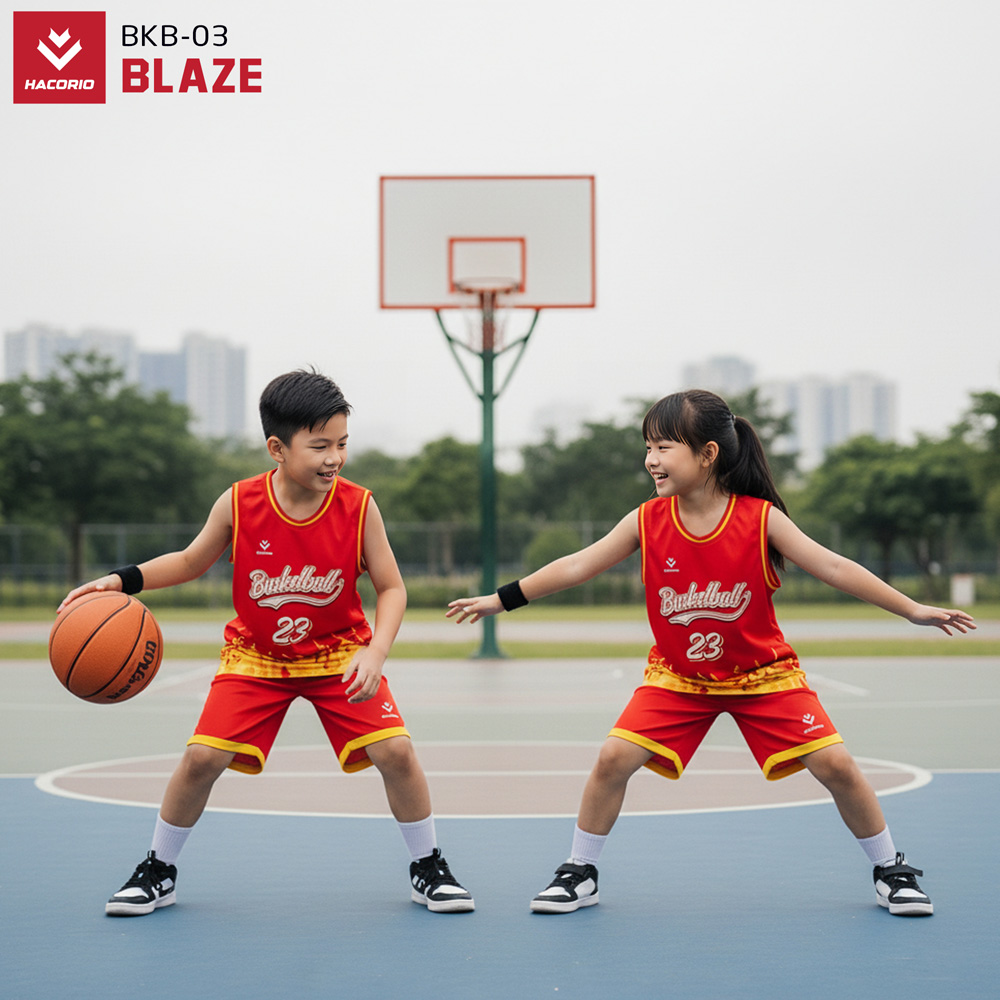 Quần Áo Bóng Rổ Trẻ Em HACORIO - BLAZE (BKB - 03)