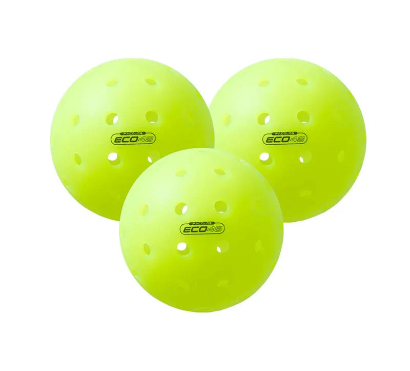 Bóng Thị Đấu Pickleball Facolos F-Eco 48 USAPA (Hộp 3 quả) - ảnh