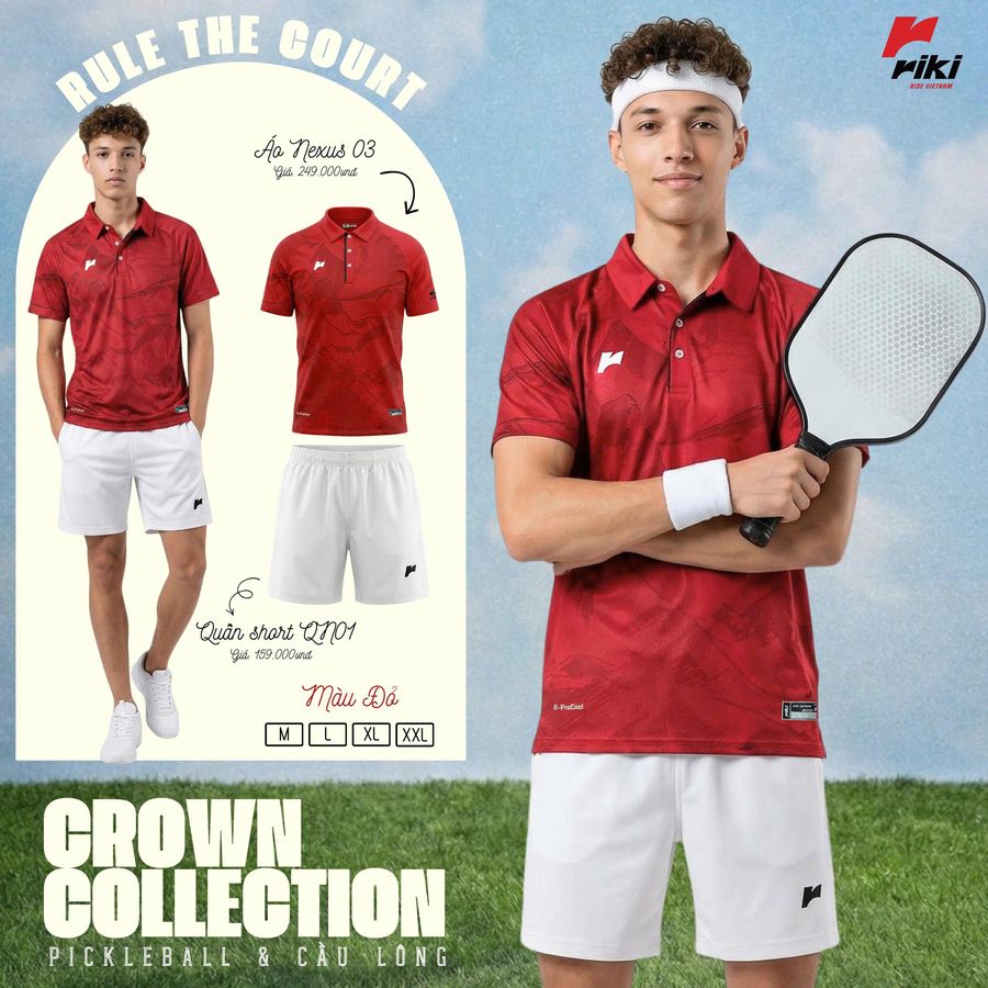 Áo Thể Thao Riki Nexus 03 Nam