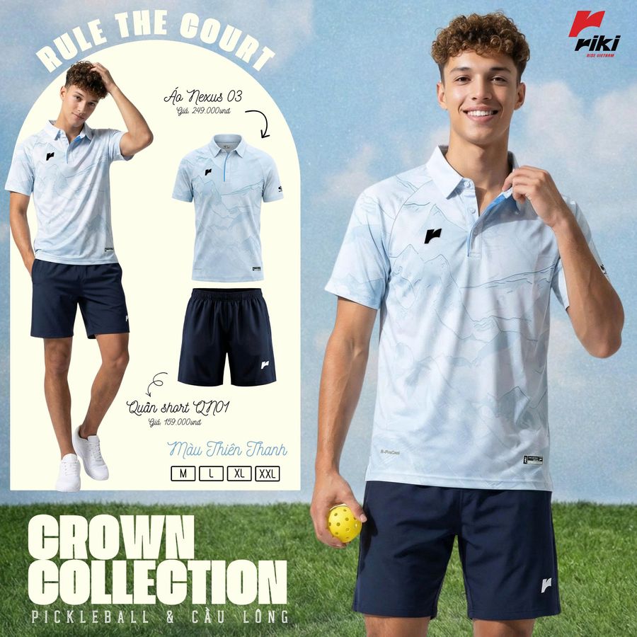 Áo Thể Thao Riki Nexus 03 Nam - ảnh