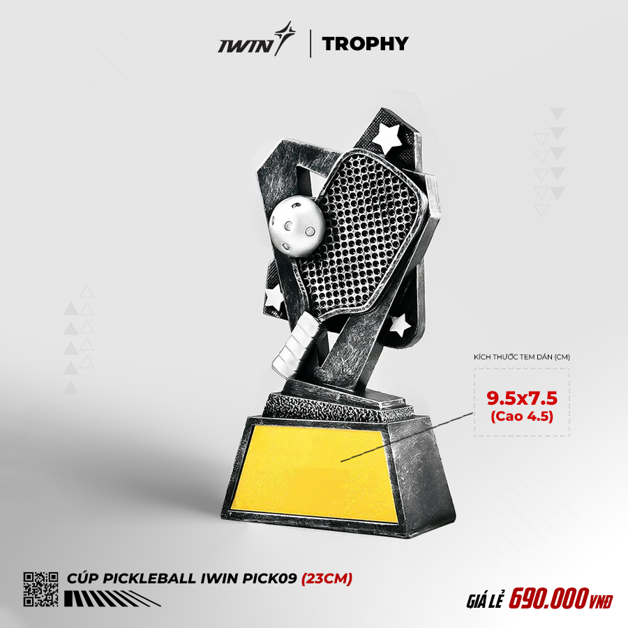 Cup Pickleball iWin Pick09/10