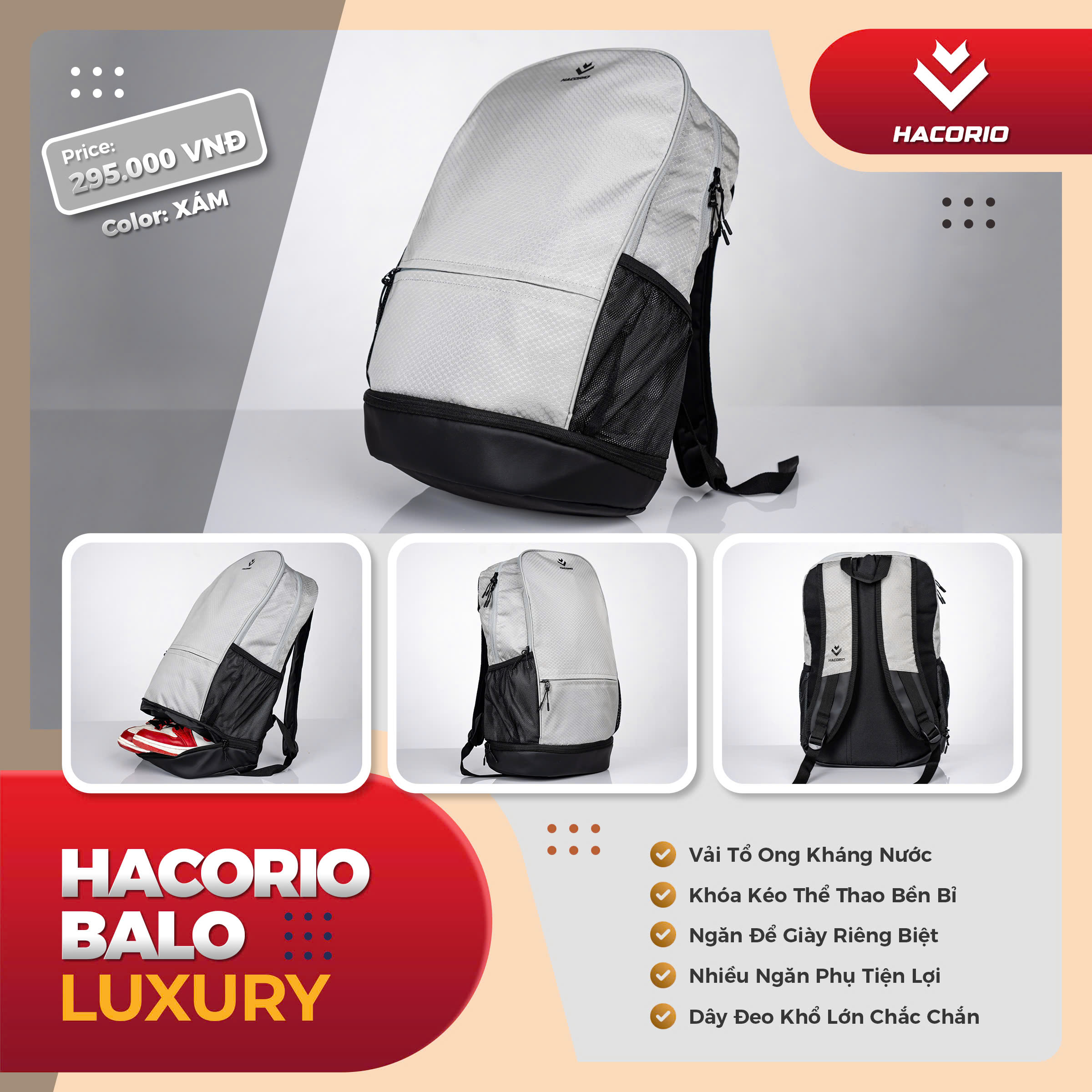 Balo HACORIO - ảnh