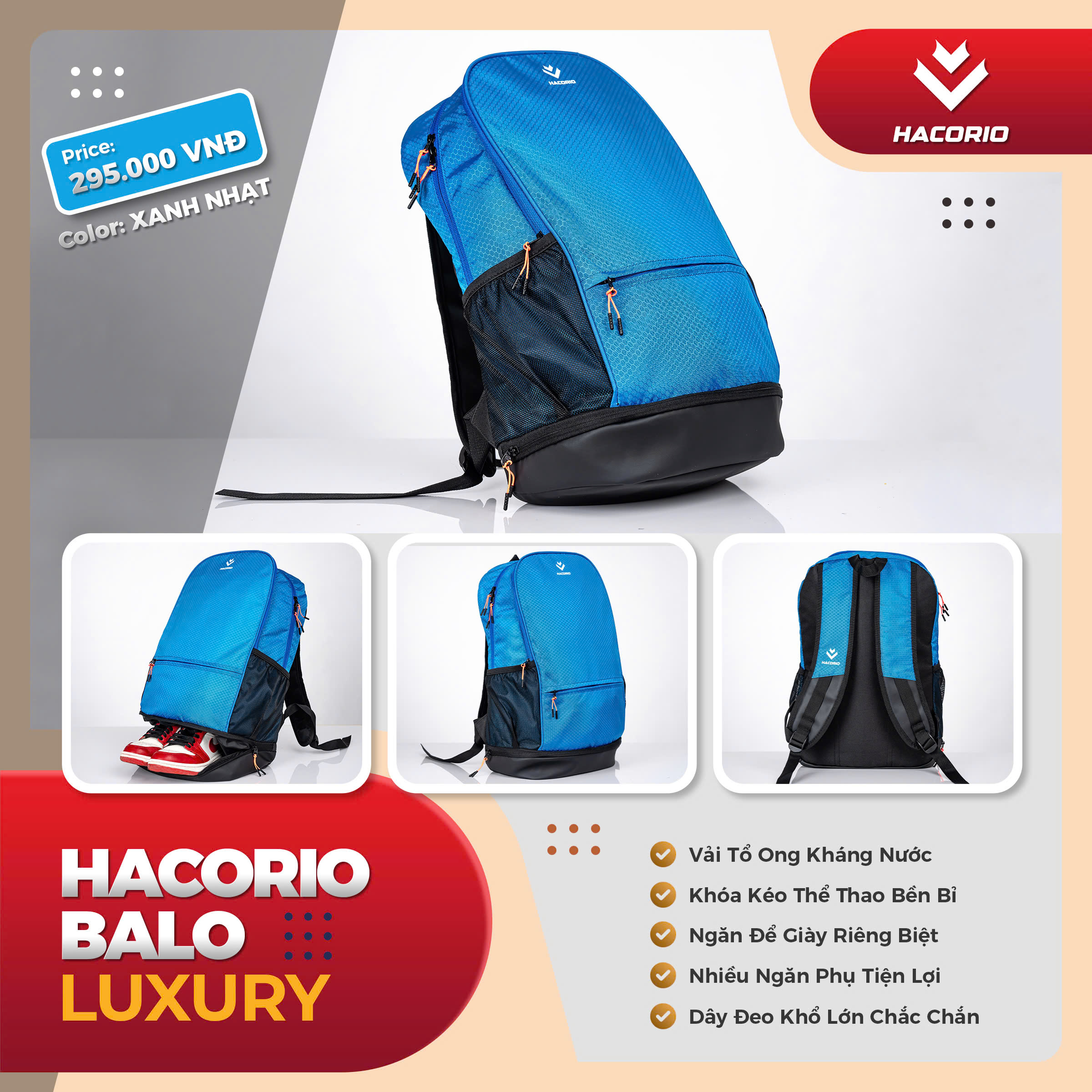 Balo HACORIO - ảnh