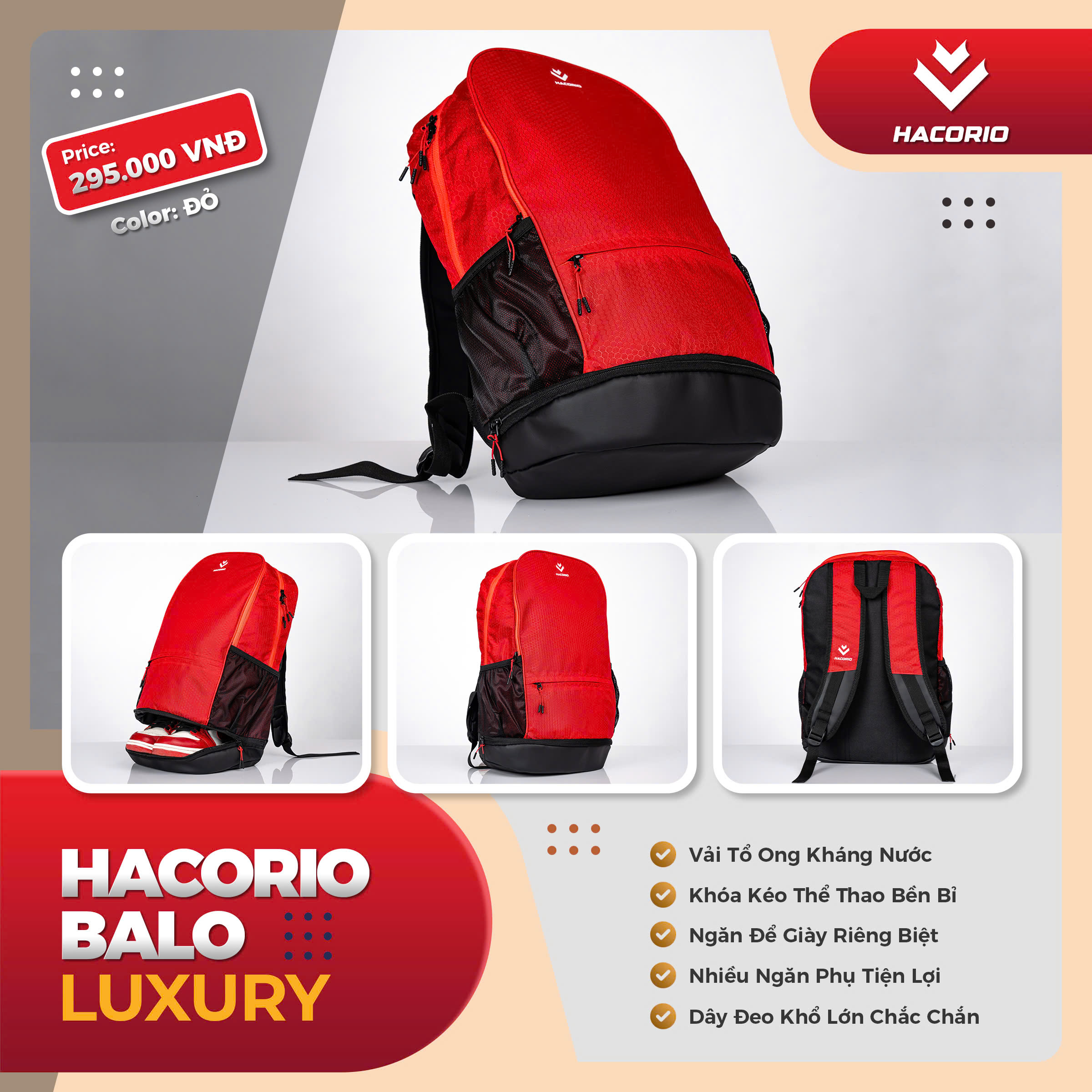 Balo HACORIO - ảnh
