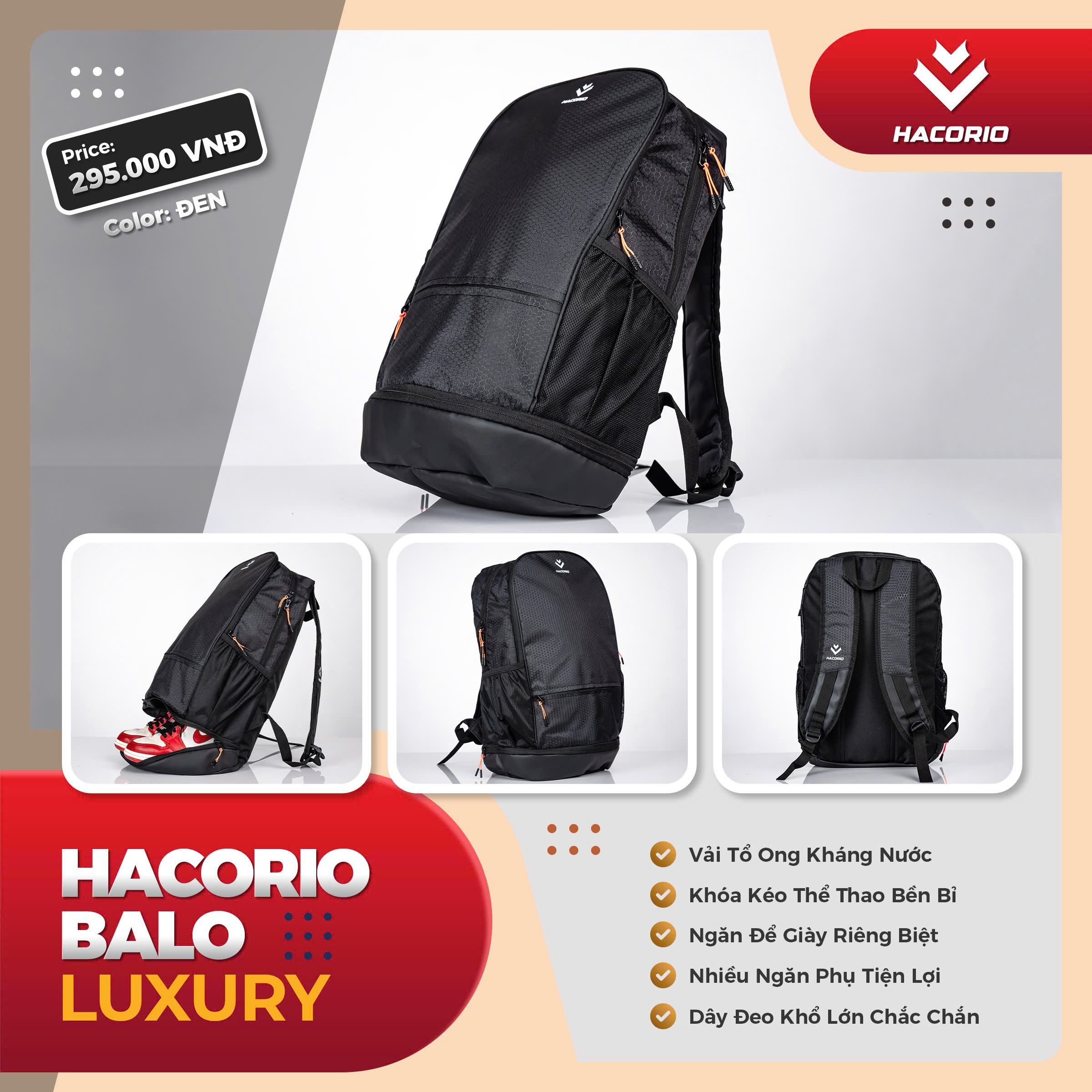 Balo HACORIO - ảnh